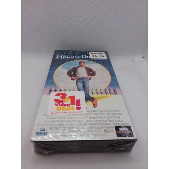 Field of Dreams VHS Home Video Kevin Costner Sealed 1989 - Picture 6 of 7